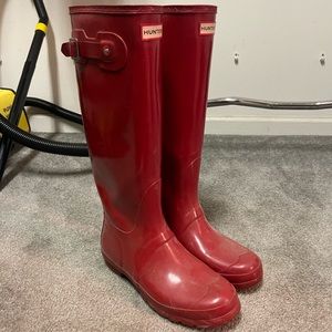 Hunter Women's Original Tall Gloss Rain Boots
